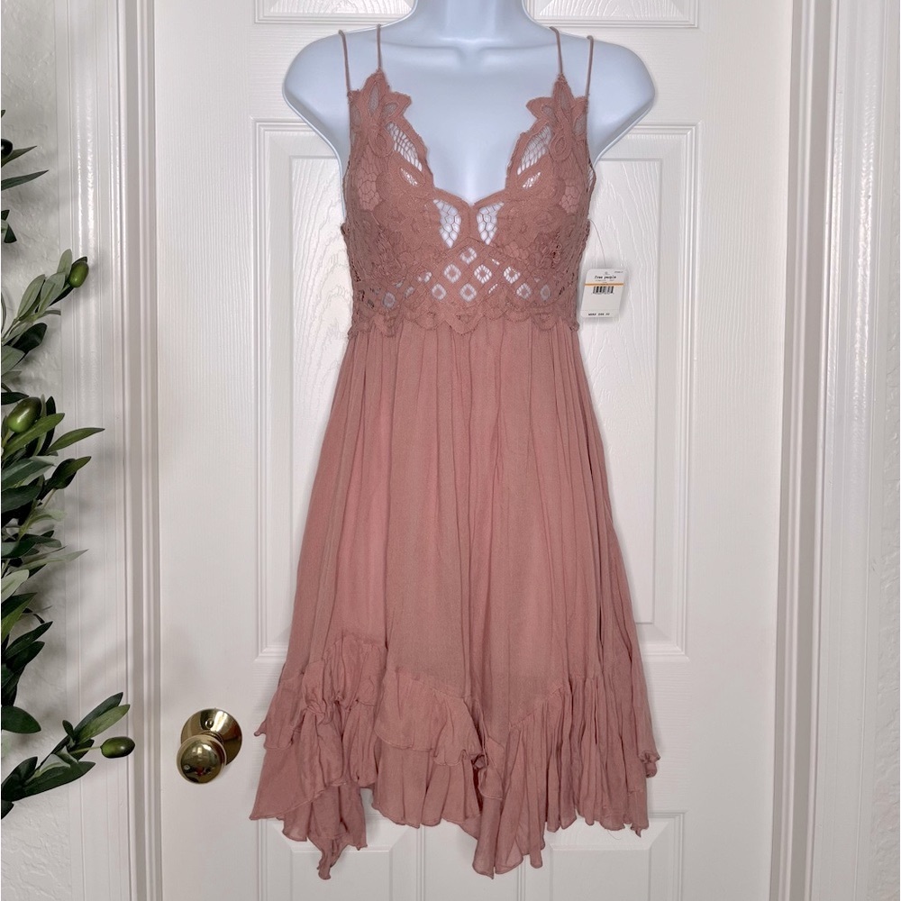 NWT Free People rose summer Dress